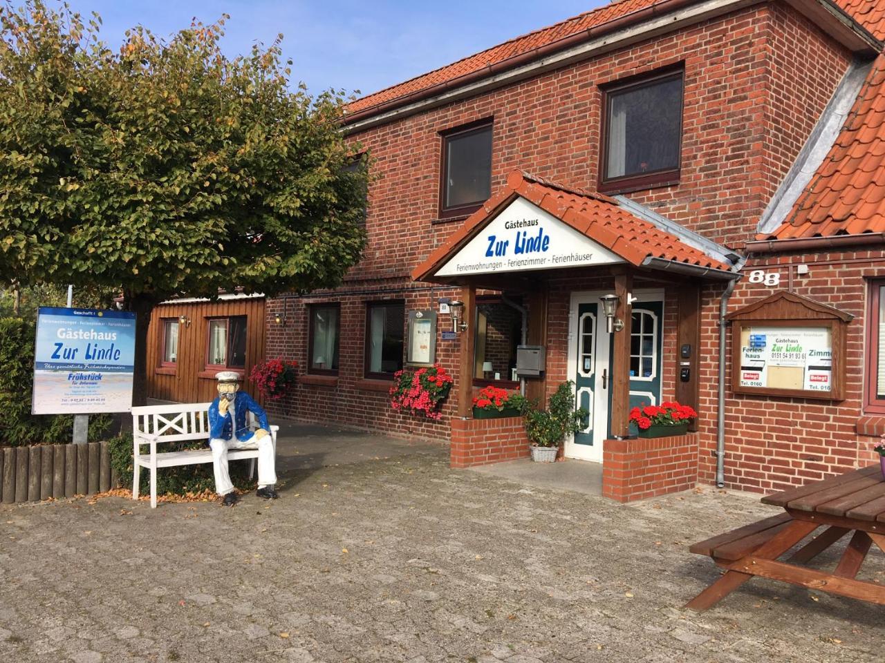 Gaestehaus Zur Linde Otterndorf Esterno foto